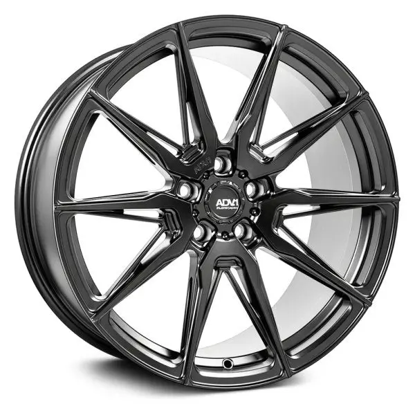 Adv.1 -- 19" X 10" Adv5.0 5X112 Et12 Bs6.0 (Satin Black) 1
