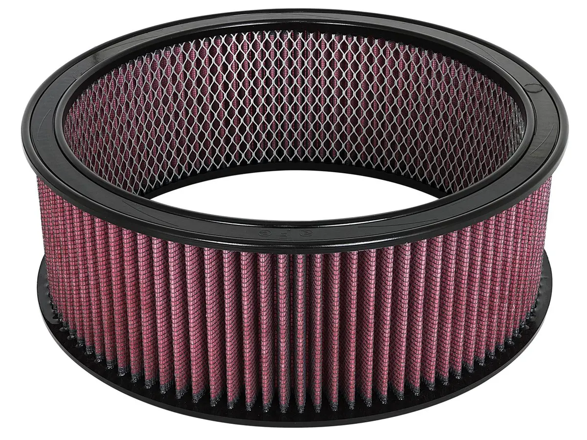 Afe: Round Racing Air Filter W/Pro 5R Filter Media 14 Od X 12 Id X 5 H In E/M 1