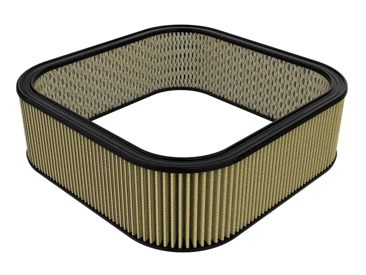 Afe: Round Racing Air Filter W/Pro Guard7 Filter Media 20-1/2 In L X 20-1/2 In W X 6-1/2 In H W/ Expanded Metal 1