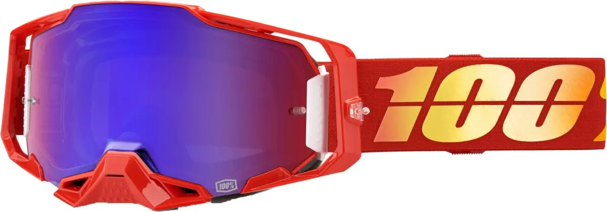 Armega Goggle Nuketown Mirror Red/Blue Lens 1