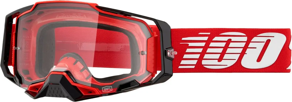 Armega Goggle Red Clear Lens 1