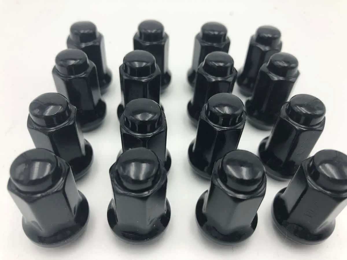 Black Anodized ATV Lug Nuts – 10mm x 1.25 Thread