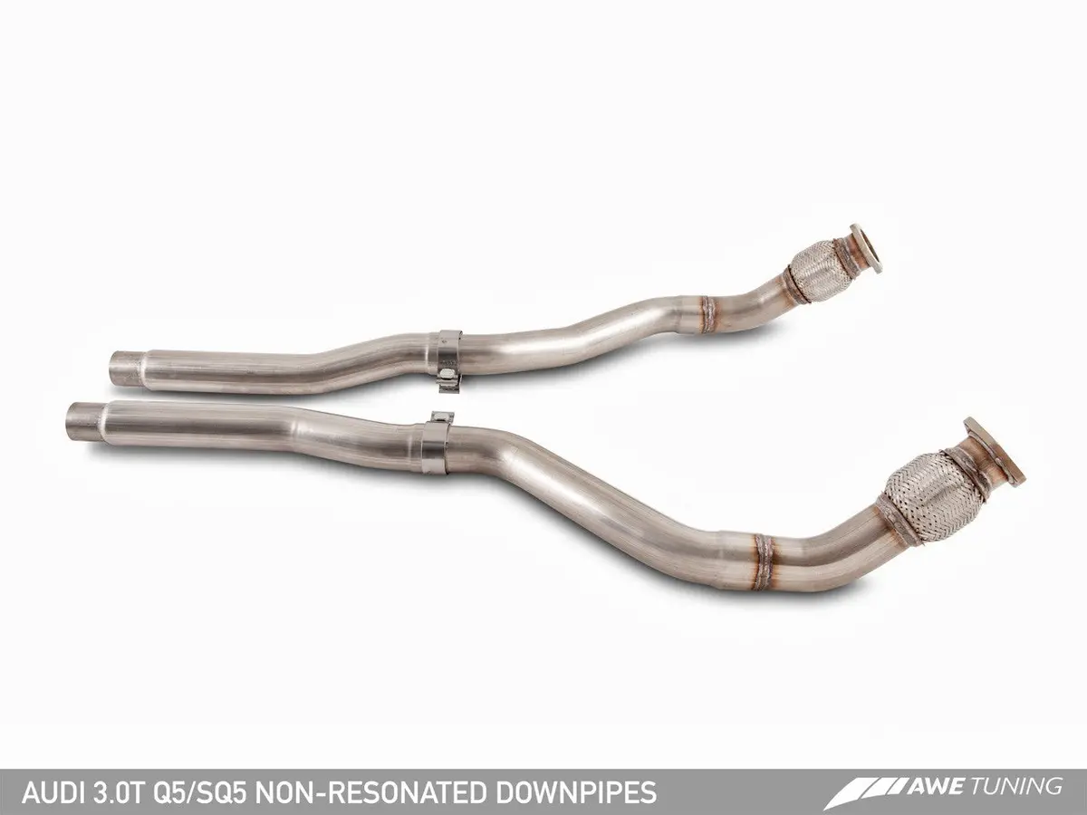 Awe: 2014-2020 Audi 8R Sq5 3.0Tfsi - Non-Resonated Downpipes 1