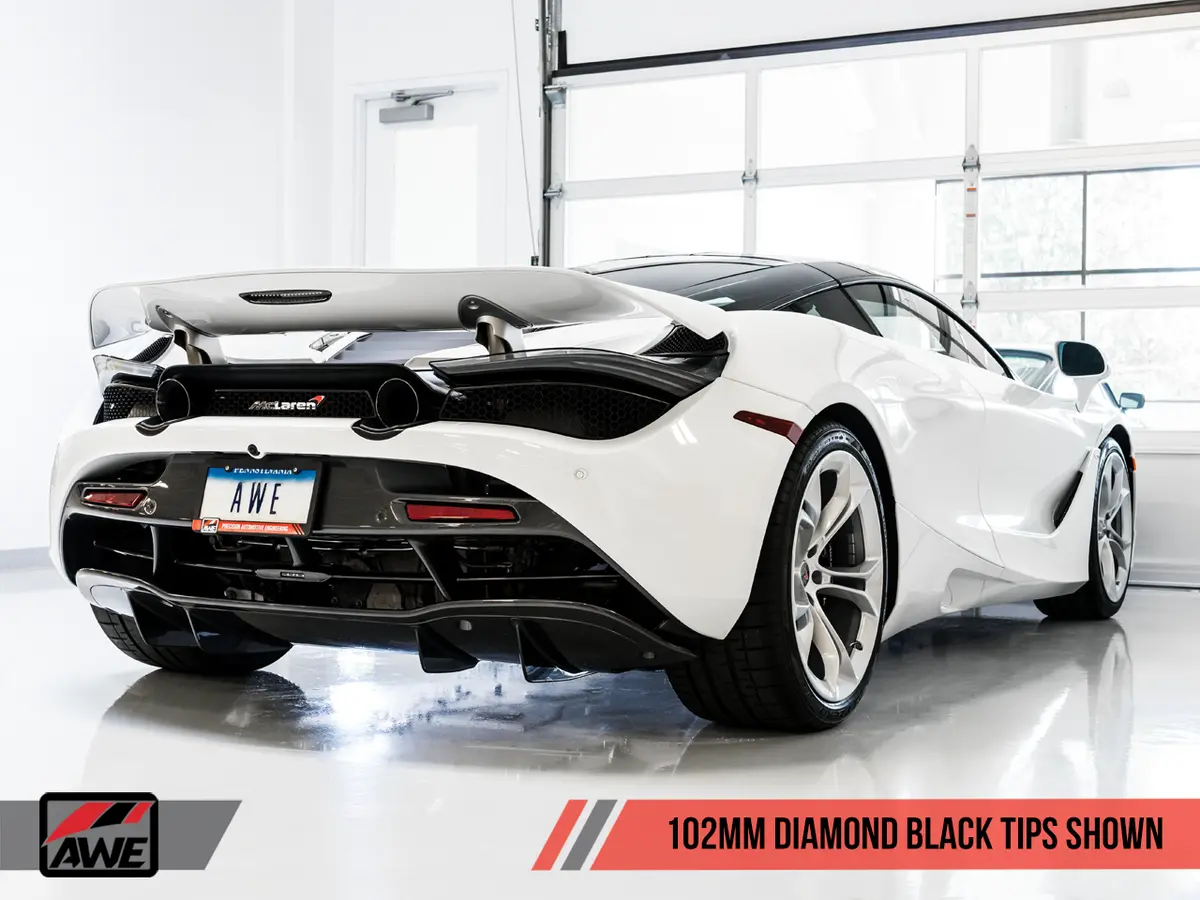 Awe: 2017-2021 Mclaren 720S - Diamond Black Tip Set 1