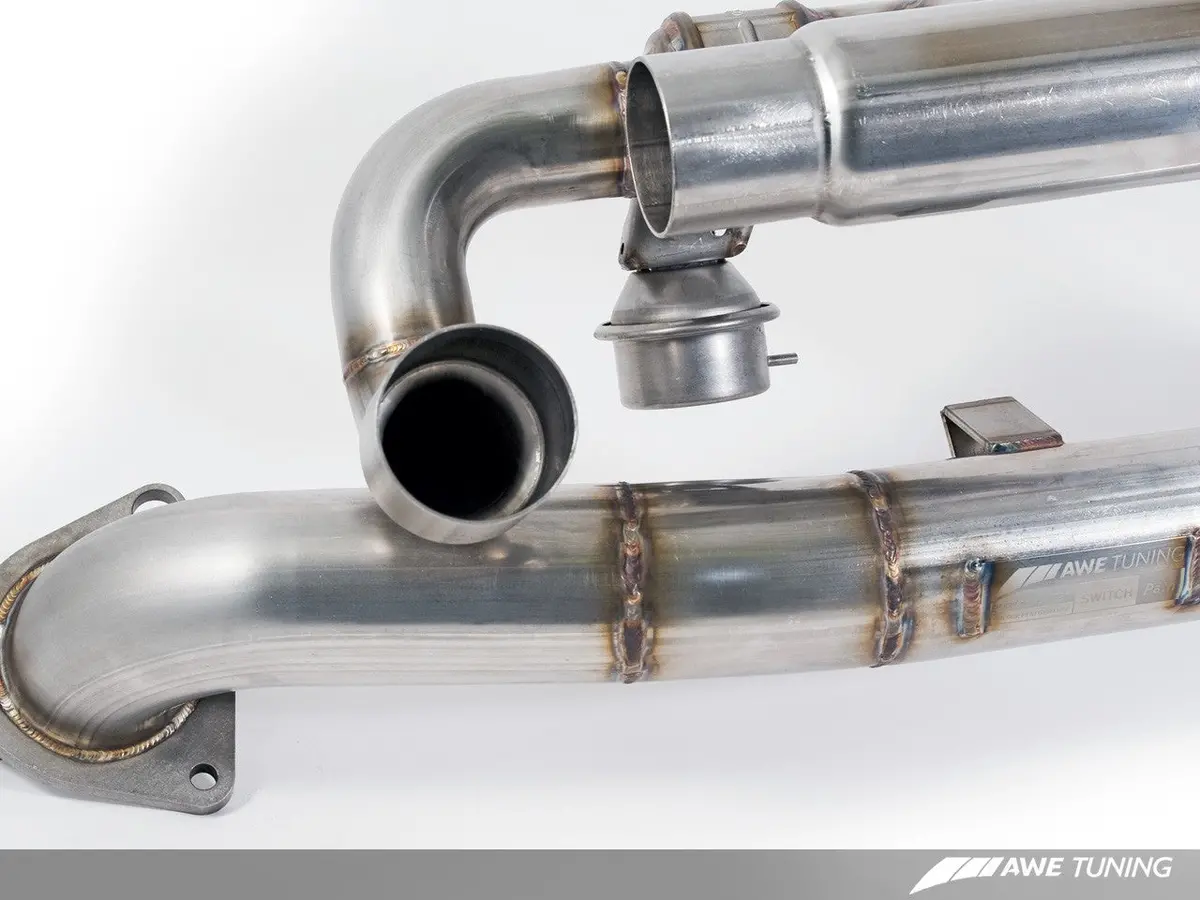 Awe: 2012-16 Porsche 991 Carrera Pse Models - Switchpath Exhaust (Diamond Black Tips) 2