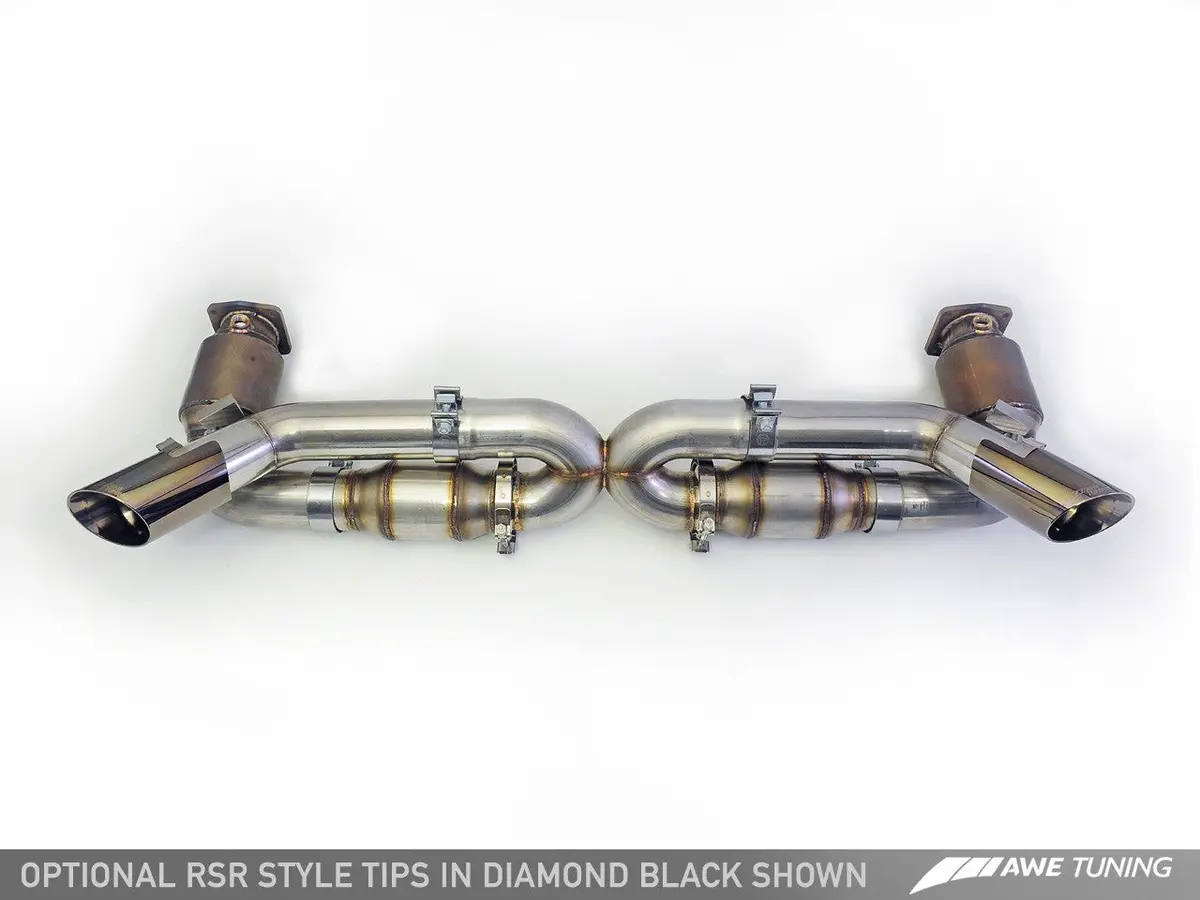 Awe: 2010-2012 Porsche 997.2Tt Performance Exhaust System W/O Tips 1