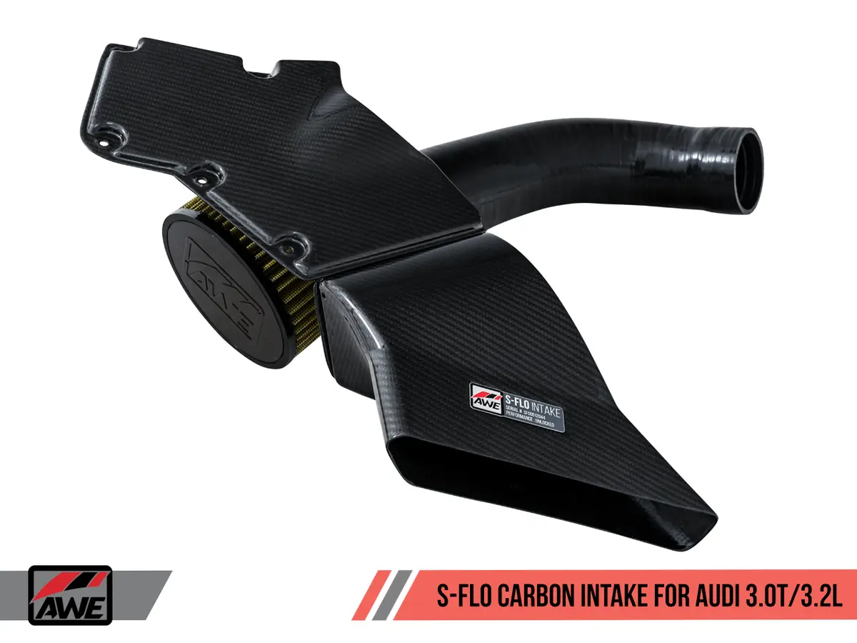 Awe: 2008-12 Audi A4/S4 | A5/S5 - S-Flo Carbon Air Intake 2
