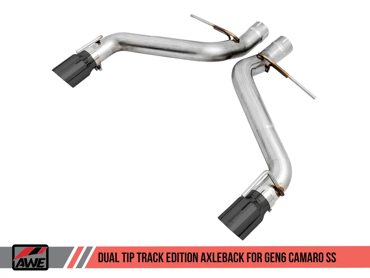 Awe: 2016-19 Chevrolet Camaro Ss 6.2L - Track Edition Axleback Exhaust (Chrome Silver Tips Dual Outlet) 1
