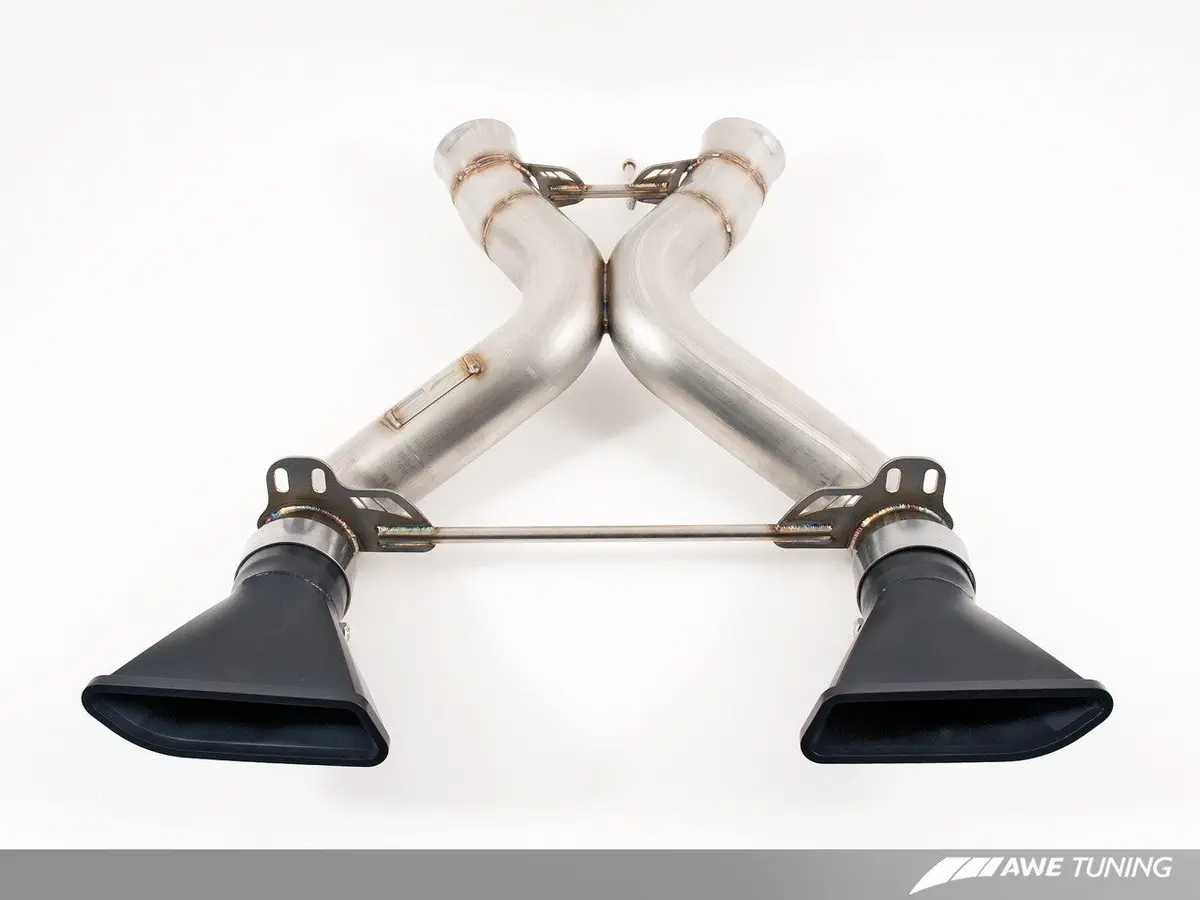 Awe: 2012-2014 Mclaren Mp4-12C - Performance Exhaust System (Machined Tips) 1