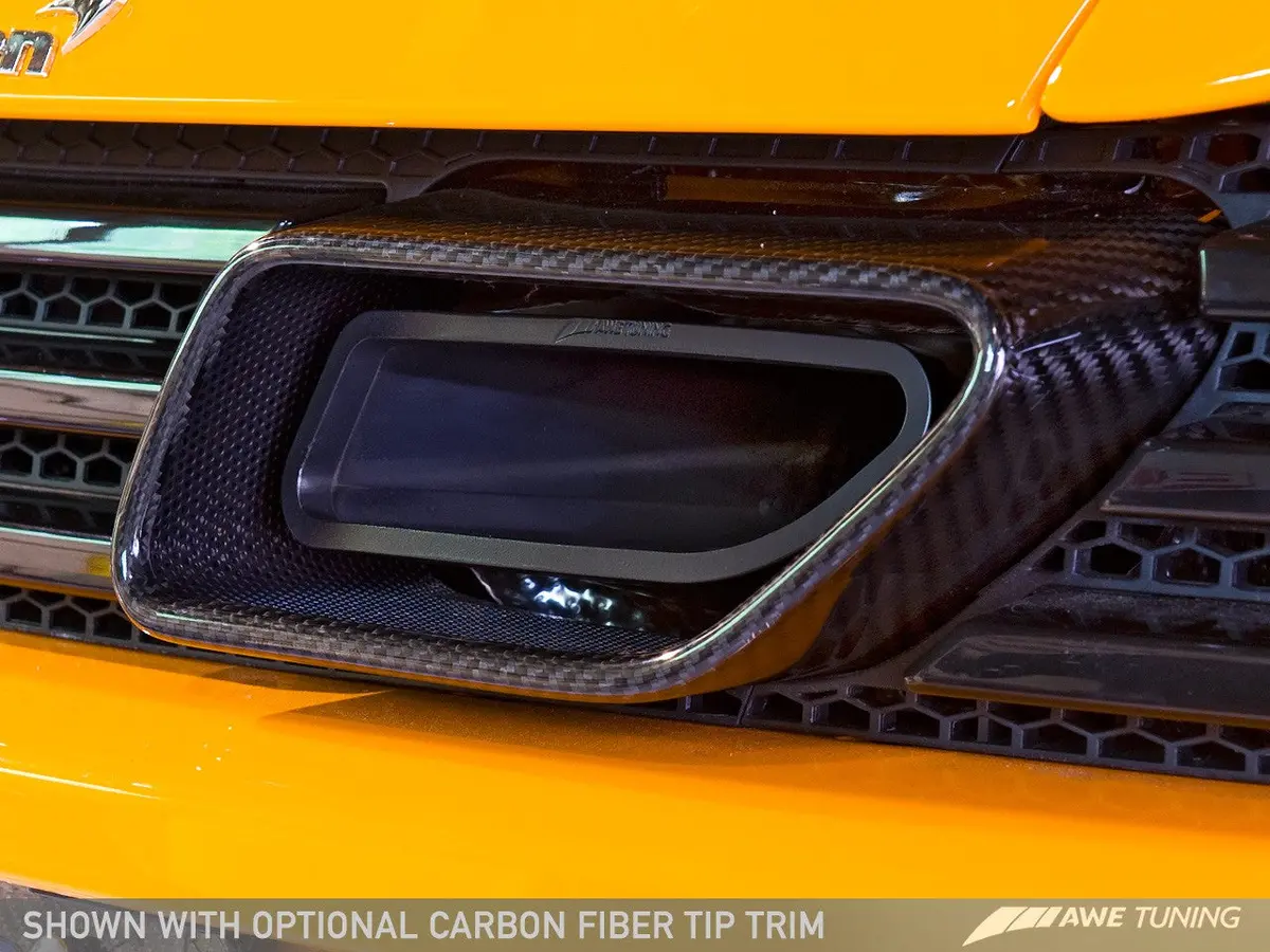 Awe: 2012-2014 Mclaren Mp4-12C - Performance Exhaust System (Machined Tips) 2