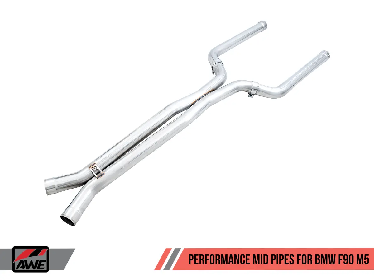 Awe: 2018-2020 Bmw M5 | M5 Competition 4.4L Turbo F90 - Performance Mid Pipes 1