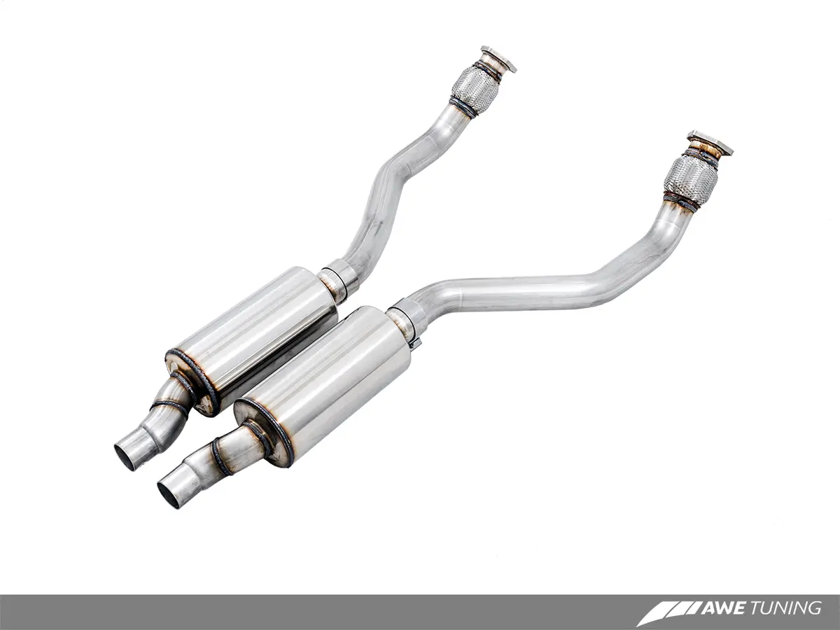 Awe: 2013-2020 Audi S5 3.0T - Track Edition Exhaust Diamond Black Tips 90Mm 2
