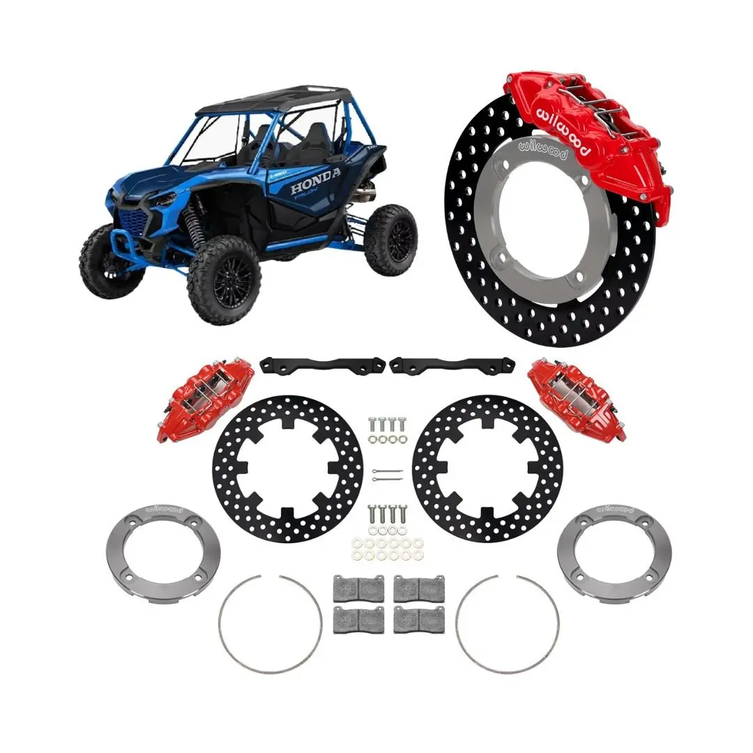 Big Brake Kit Honda Talon Utv6 Front 6 Piston | Willwood 2