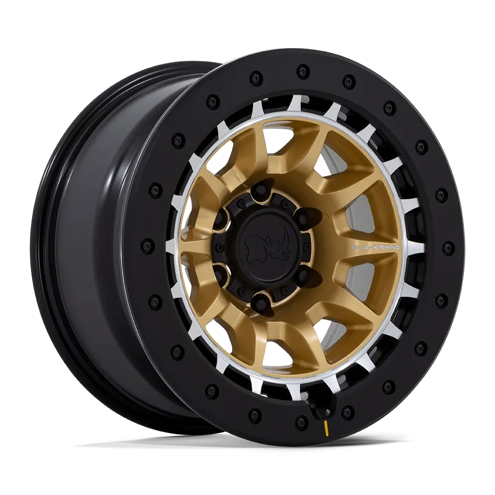 Black Rhino Tusk Matte Gold W/ Machined Ring 1