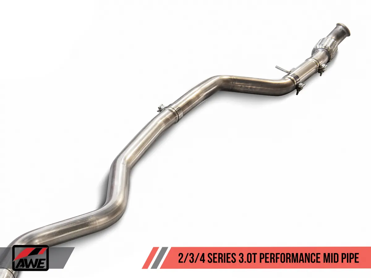 Awe: 2014-2016 Bmw F3x 435I 3.0T - Mid Pipe 1