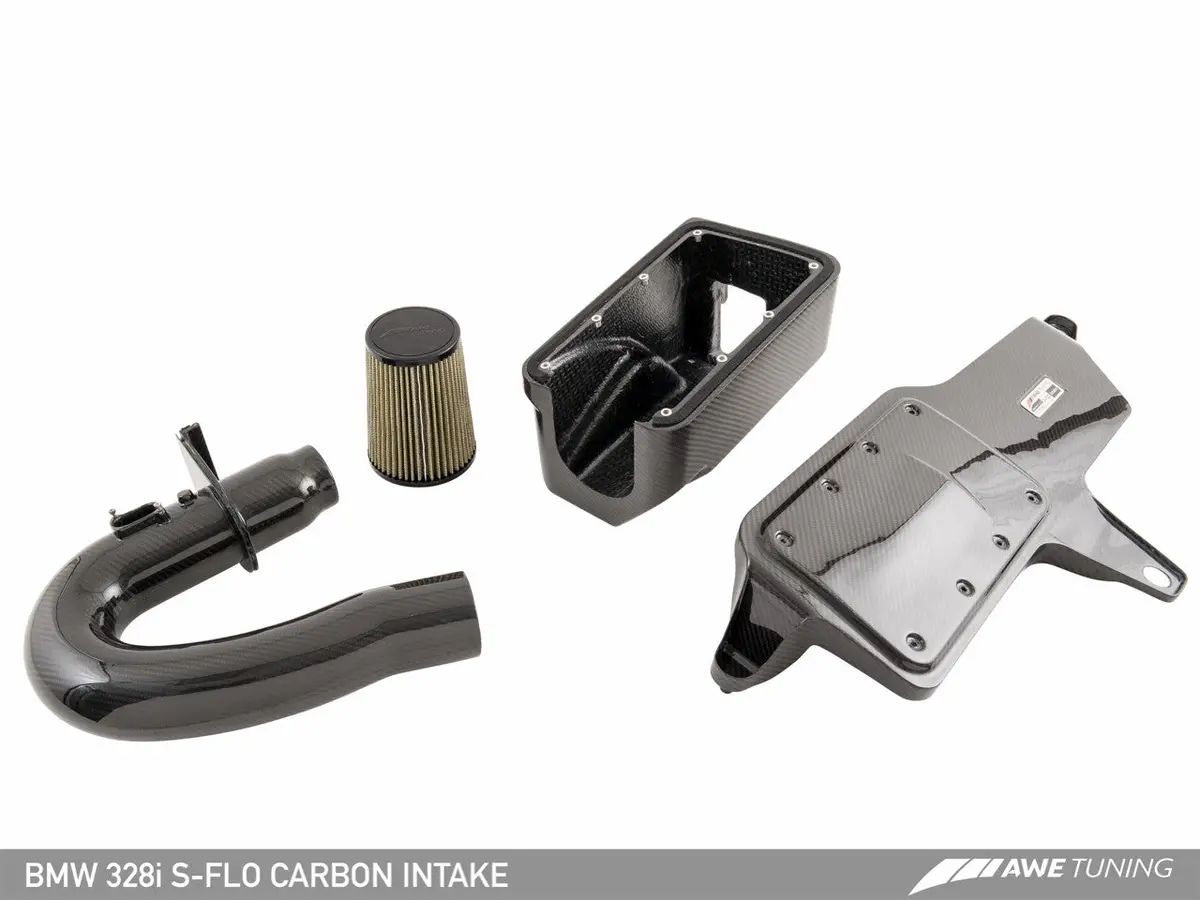 Awe: 2013-2018 Bmw 320I 2.0T - S-Flo Carbon Intake 1