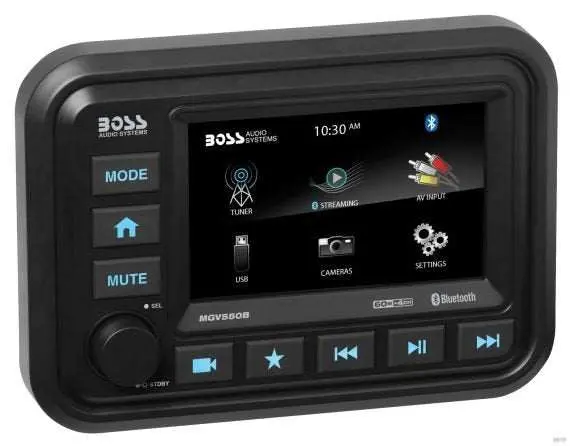 Boss Audio Systems Mech-Less Mulitmedia Touchscreen Audio Player 1