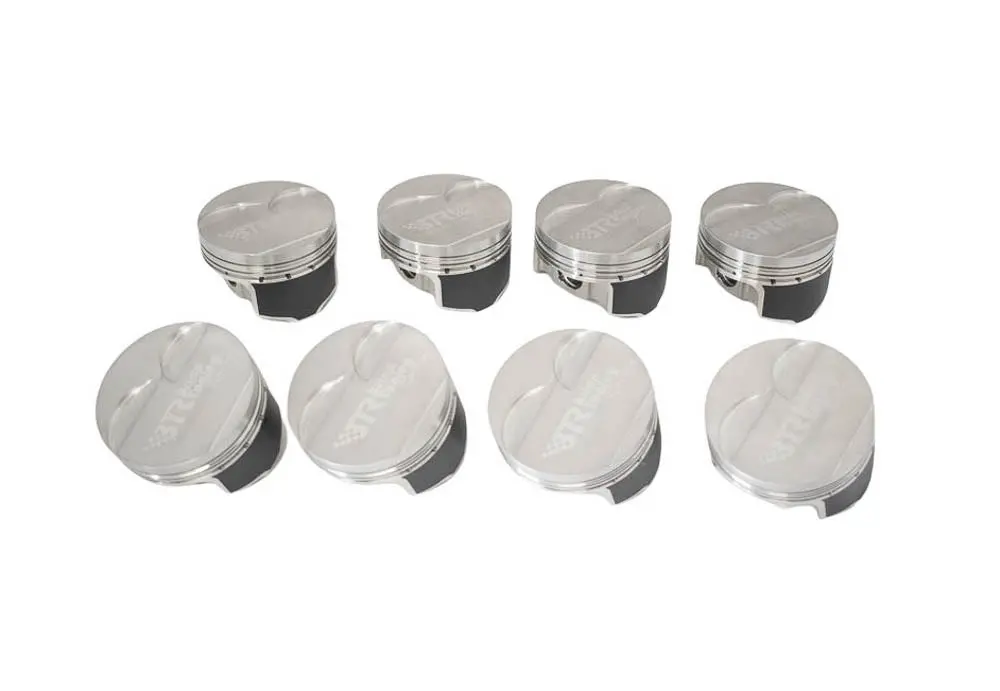 Btr:  Piston Set - 3.898" Bore - 3.622" Stroke - 6.125" Rod - 2Cc Dome - Btrp346125dm2-8 1