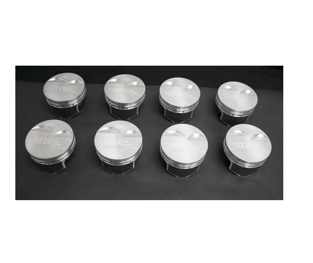 Btr:  Piston Set - 3.780" Bore - 3.622" Stroke - 6.098" Rod - 2Cc Flat Top - Btrp325098ft2-8 1