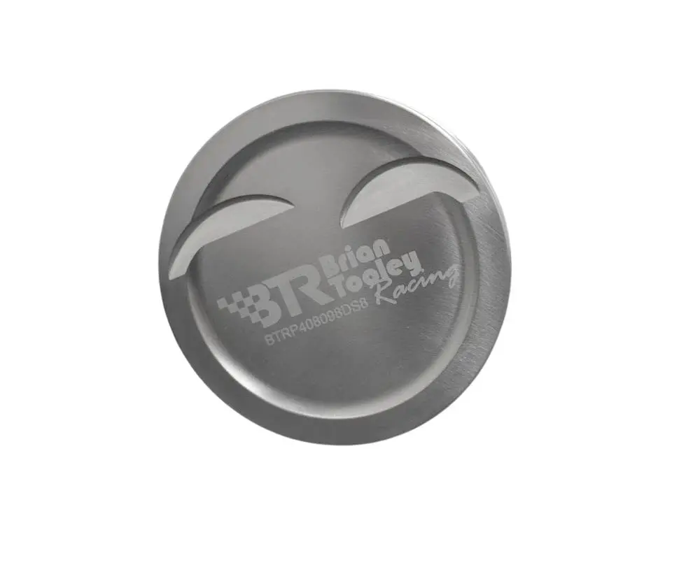 Btr: Piston Set - 4.030" Bore - 4.000" Stroke - 6.098" Rod - 8Cc Dish - Btrp408098ds8-8 2