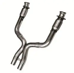 Kooks Headers & Exhaust:  2007-2010 Ford Mustang Shelby Gt500 3" Green Catted X Pipe 5.4L 1