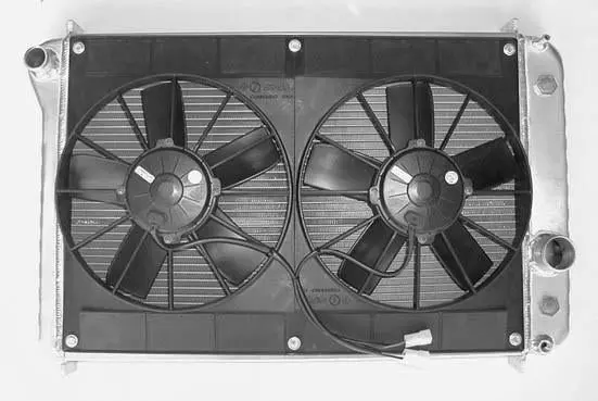 Dewitts: Dual Fan Kit 2700 Cfm Fits Stock 1 Row Core 1