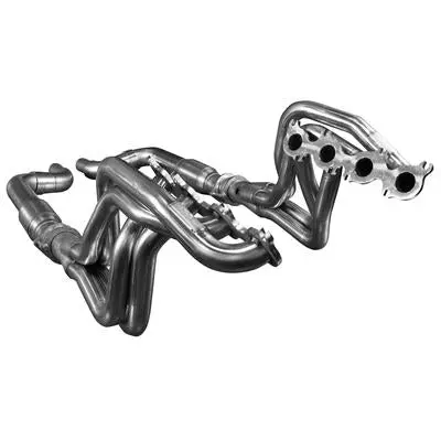 Kooks Headers & Exhaust:  2015 + Mustang Gt 5.0L 1 7/8" X 3" Stainless Steel Long Tube Header W/ Green Catted Connection Pipe 1