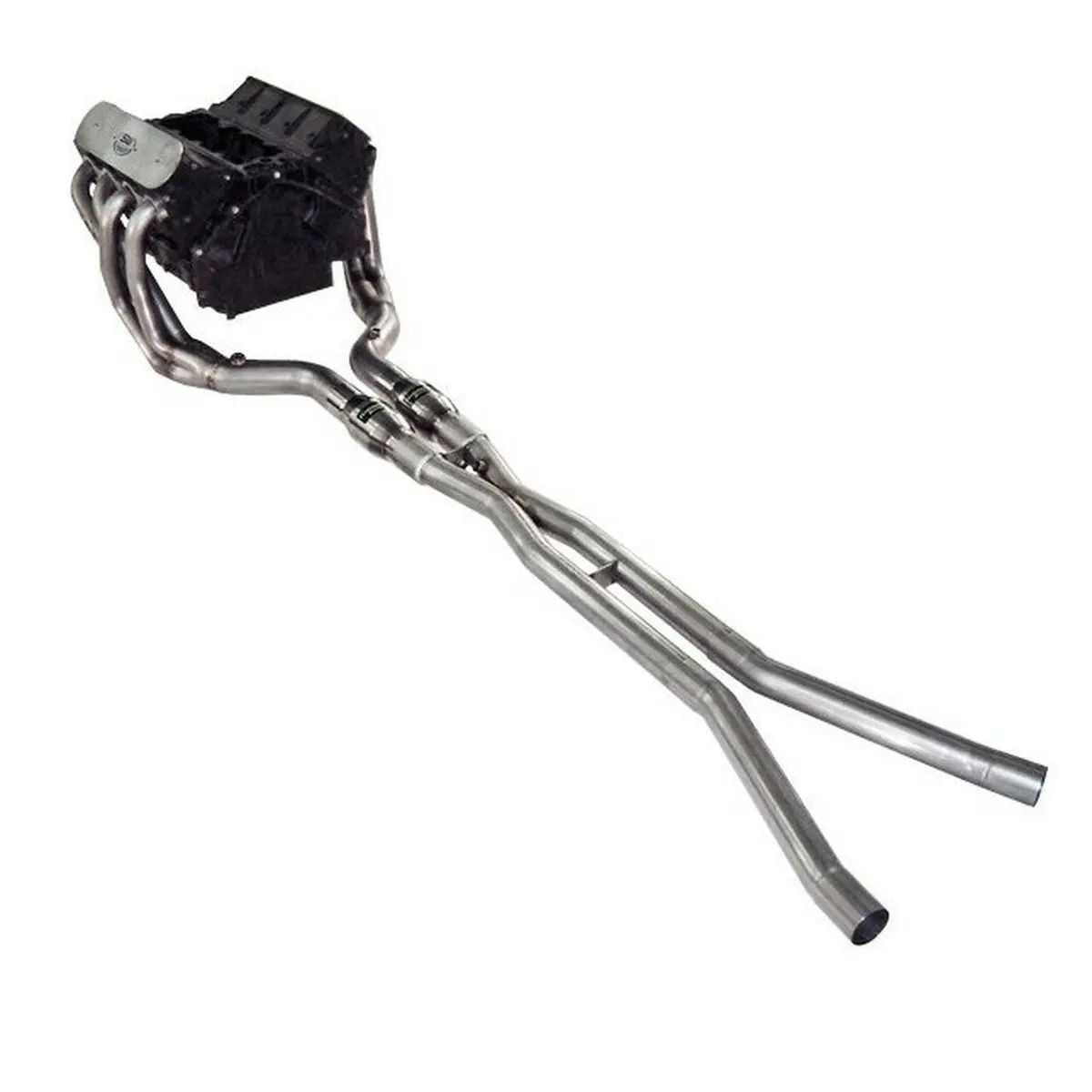 Stainless Works: Chevrolet Corvette 2005-08 -- Headers 1-7/8" Primaries X-Pipe W/ Converters 1
