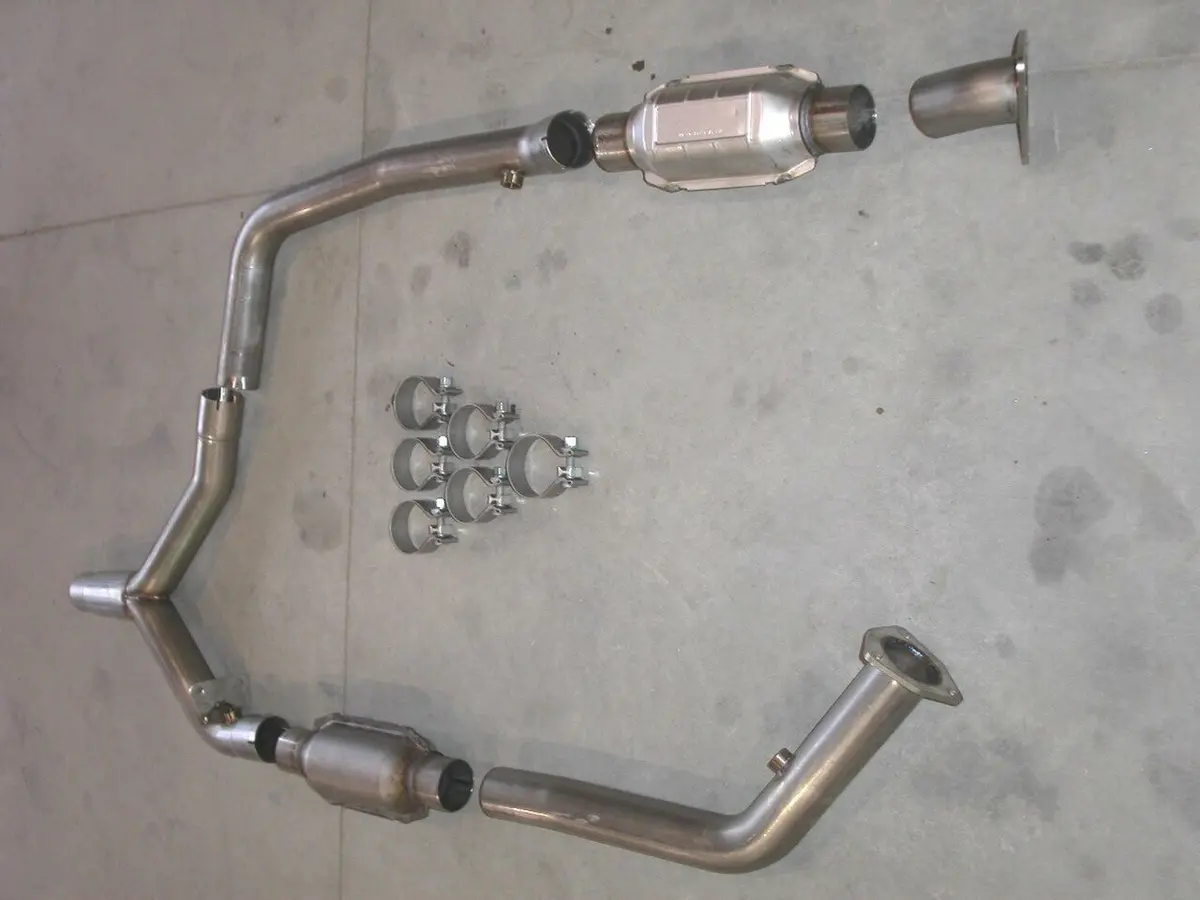 Stainless Works: 2000-02 Chevy Camaro / Firebird Exhaust Catted 1