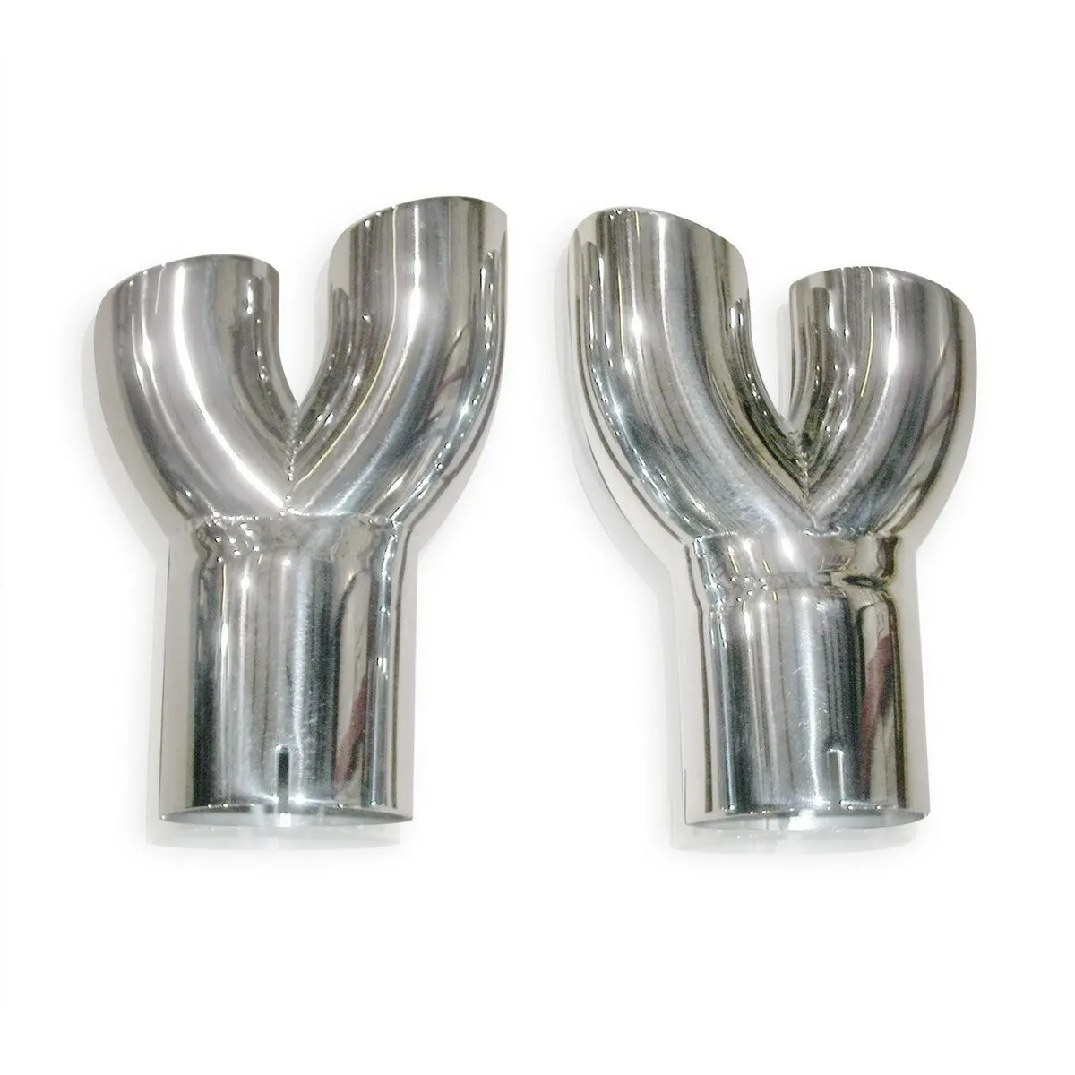 Stainless Works: 2010+ Chevrolet Camaro -- Y-Tips For Factory Ground Effects 1