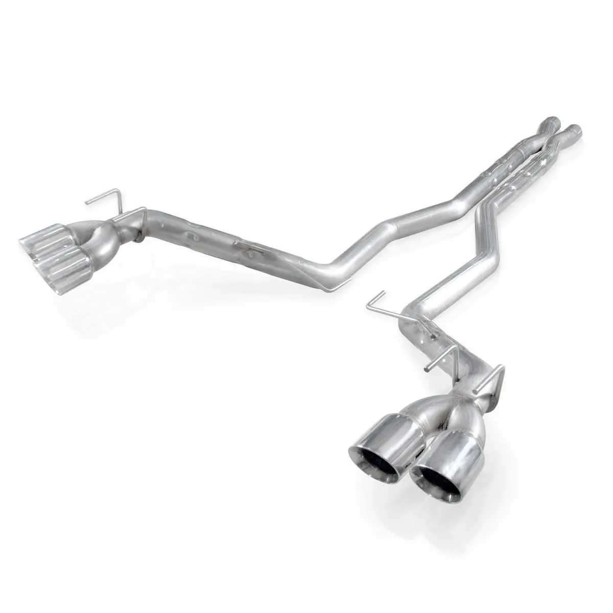 Stainless Works: 2012-2015 Chevrolet Camaro Zl1 6.2L -- 3" Dual Chambered Catback Exhaust System (Performance Connect) 1
