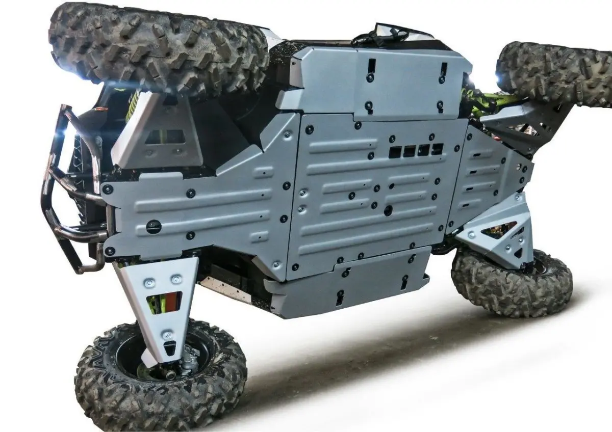 Can-Am Maverick 1000 Alloy Full Skid Plate Kit | Rival Powersports 1