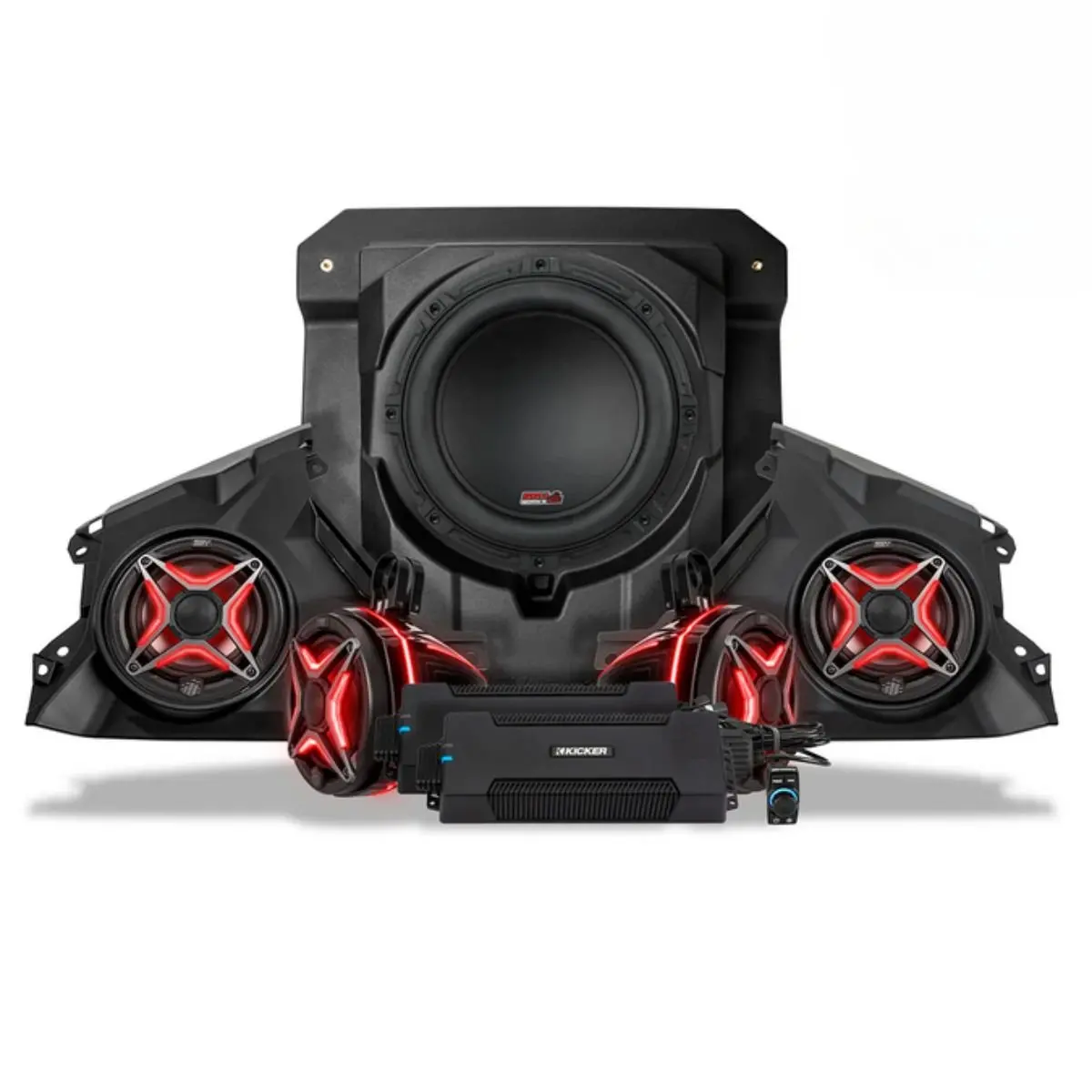 Can-Am Maverick R V-Spec 1650 Watt Speaker Systems | Ssv Works 2