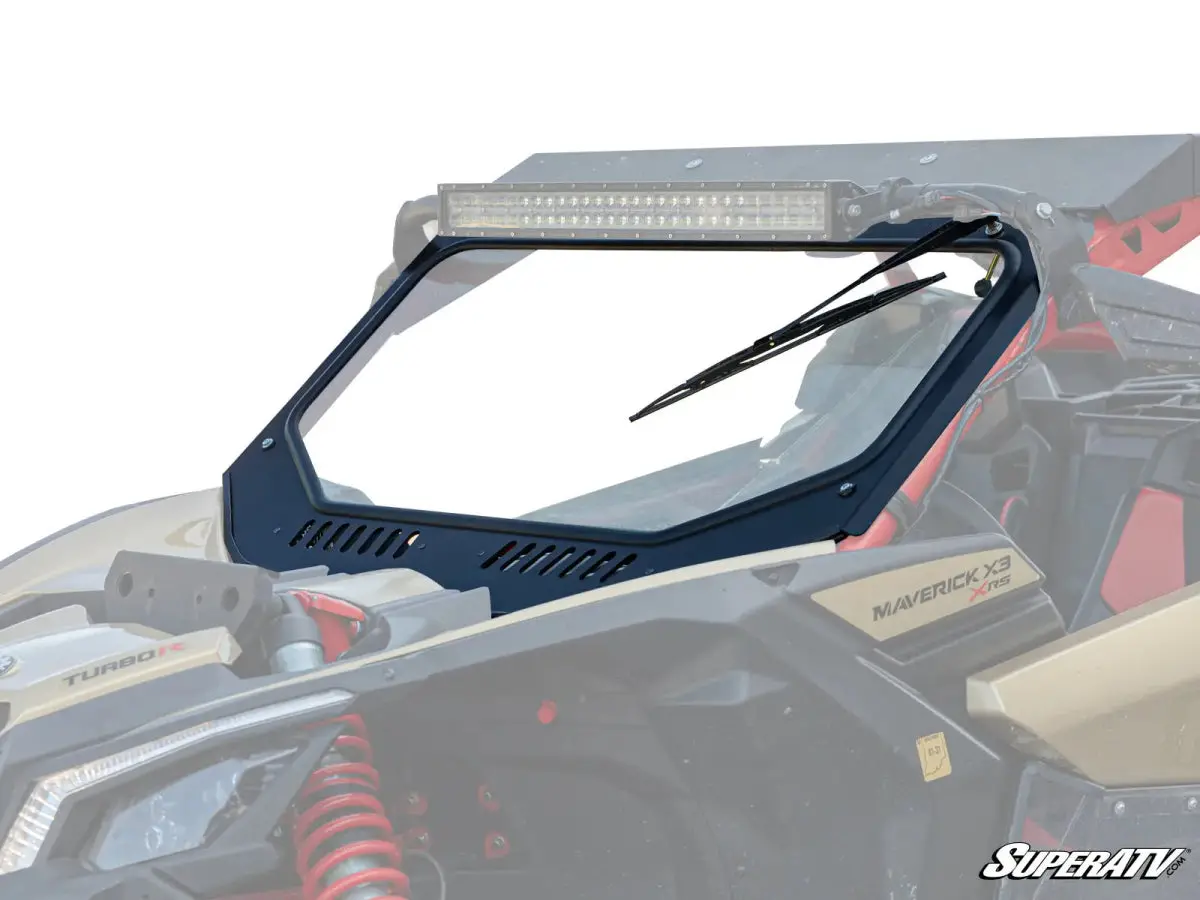 Can-Am Maverick X3 Glass Windshield | Superatv 1