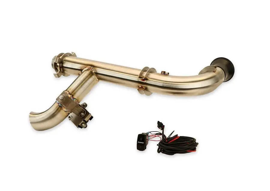 Can-Am Maverick X3 Side Piece Header Pipe With Electronic Cutout | Trinity Racing 1