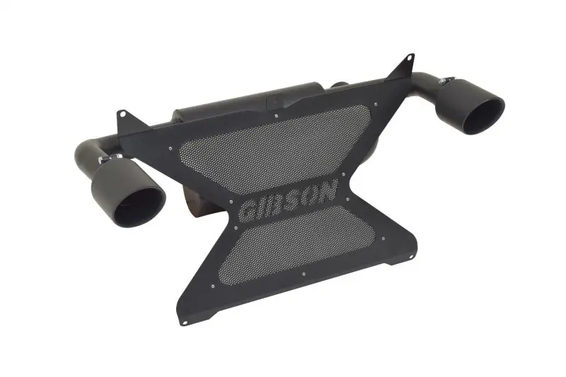 Can-Am X3 Dual Cat-Back Exhaust Black Ceramic | Gibson Racing *Clearance* 1