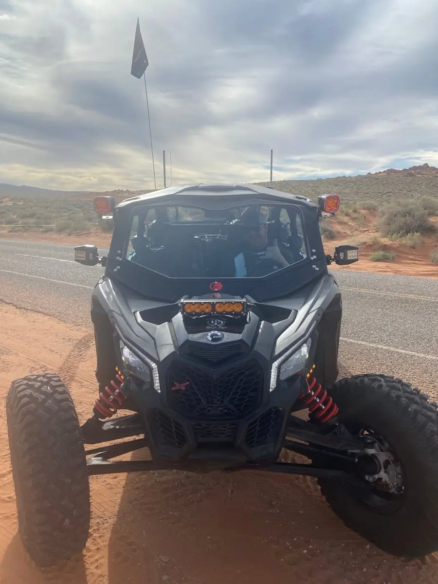 Can Am X3 Upper A Pillar Mount | All Terrain Concepts 1