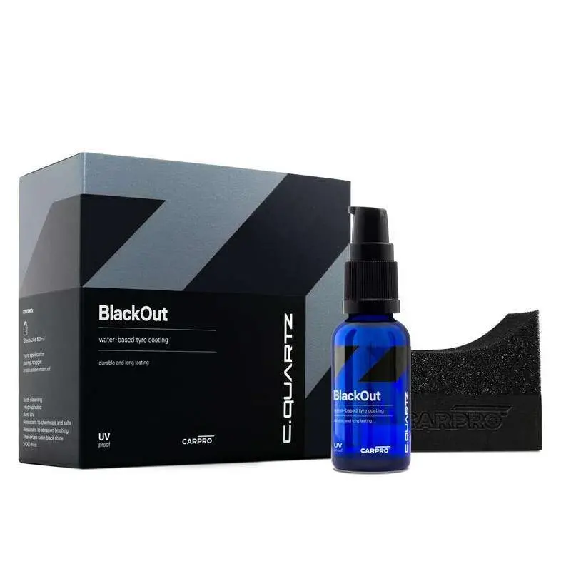 Carpro Blackout - Tire & Rubber Coating 1