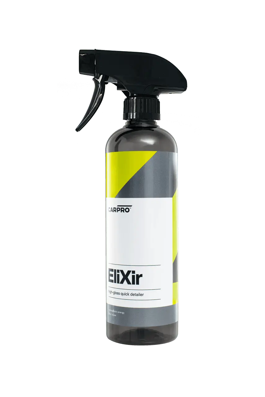 Carpro Elixir – Ceramic-Infused Quick Detailer For Instant Gloss & Hydrophobic Protection 1
