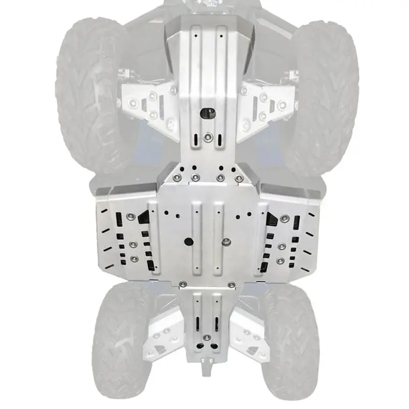 Cf Moto Cforce 400 / 500 Alloy Full Skidplate Kit | Rival Powersports 1