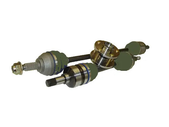 Driveshaft Shop: Mitsubishi 1995-1999 Eclipse Gs / Rs / Talon Esi Fwd 525Hp Level 3 Axle/Hub Kit (Factory Non-Turbo Only) 1