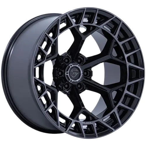 Fuel Fc873 Charger Gloss Black Brushed Face Dark Tint 1