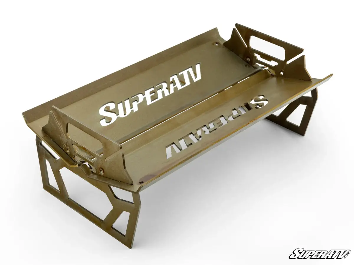 Collapsible Fire Pit And Grill | Superatv 1