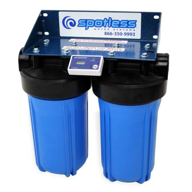 Cr Spotless 100 Gallon Deionized Water Filter Wall Mounted System 1