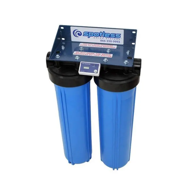 Cr Spotless 300 Gallon Deionized Water Filter Wall Mounted System 1