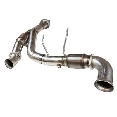 Kooks Headers & Exhaust:  2011-2014 Ford F150 3" X Oem Green Catted Y-Pipe 1