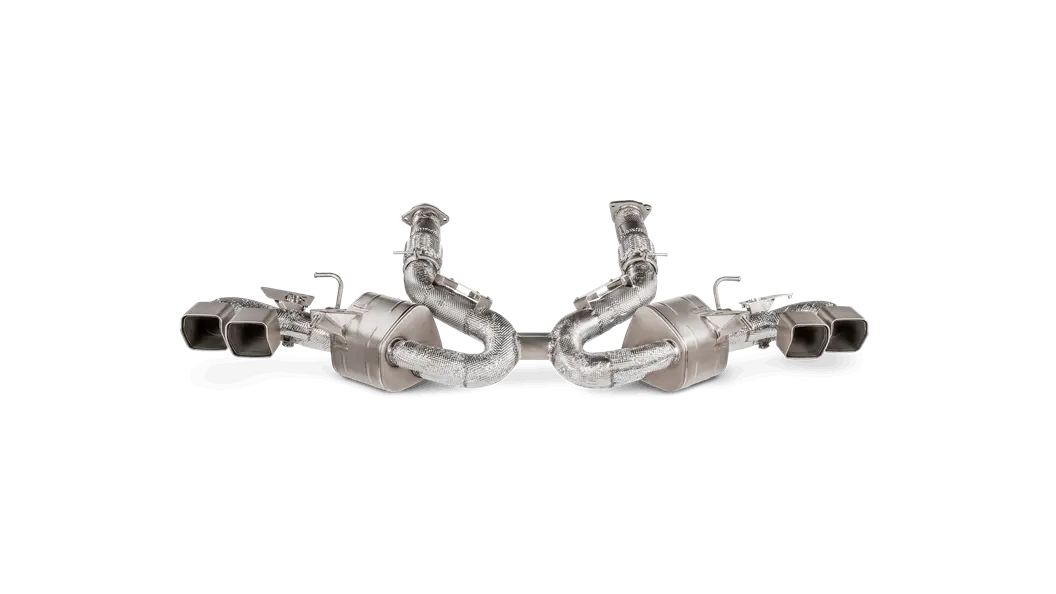 Akrapovic: 2020+ C8 Chevrolet Corvette Slip-On Line / Axle Back 1