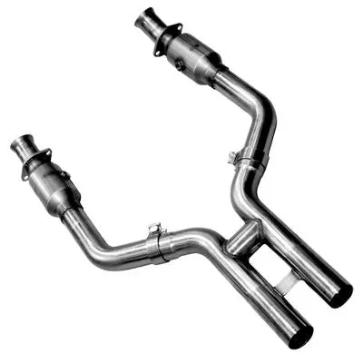 Kooks Headers & Exhaust:  2011-2014 Ford Mustang Gt 3" Green Catted H Pipe 5.0L 1