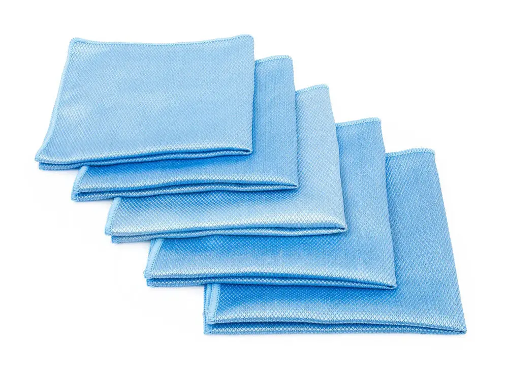 The Rag Company Diamond Weave Glass & Window Towel (6 Pack) 1