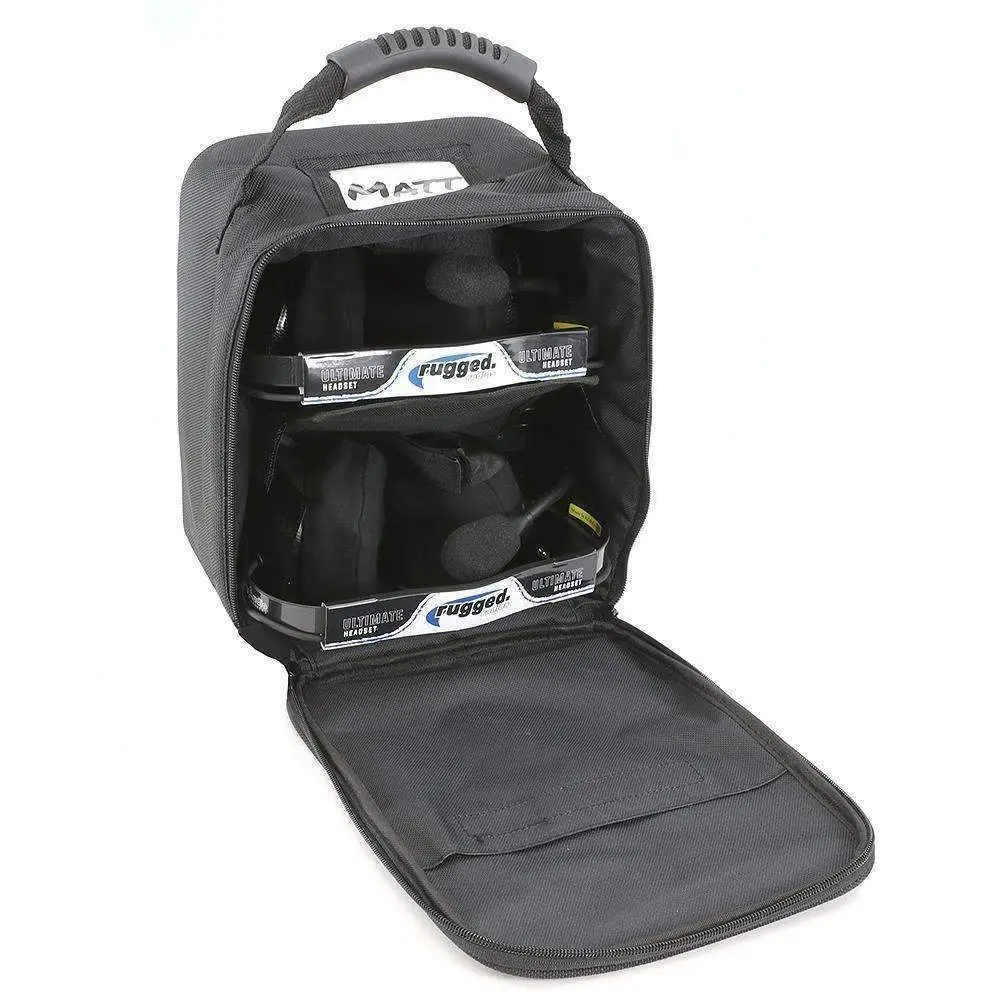 Dual Headset Or Medium Storage Bag With Handle | Rugged Radios 2